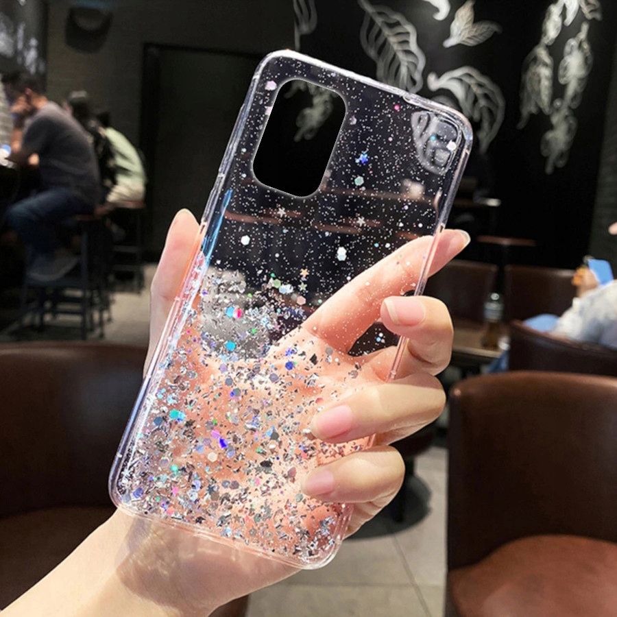 ETUI SHINE CASE BROKAT + SZKŁO DO REDMI 10C Typ plecki