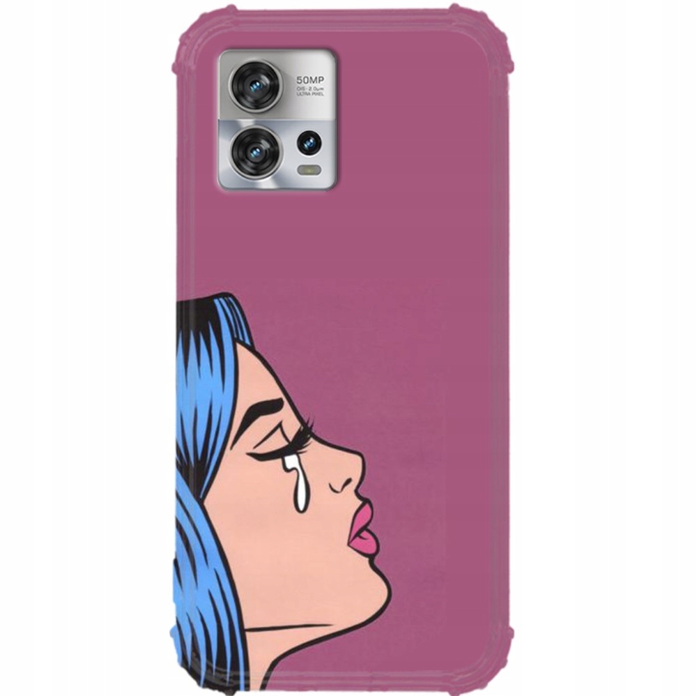 Puzdro Pre Motorola Edge S30 Pro 5G Antishock Case, Zosilnené Rohy, Silné Vzory