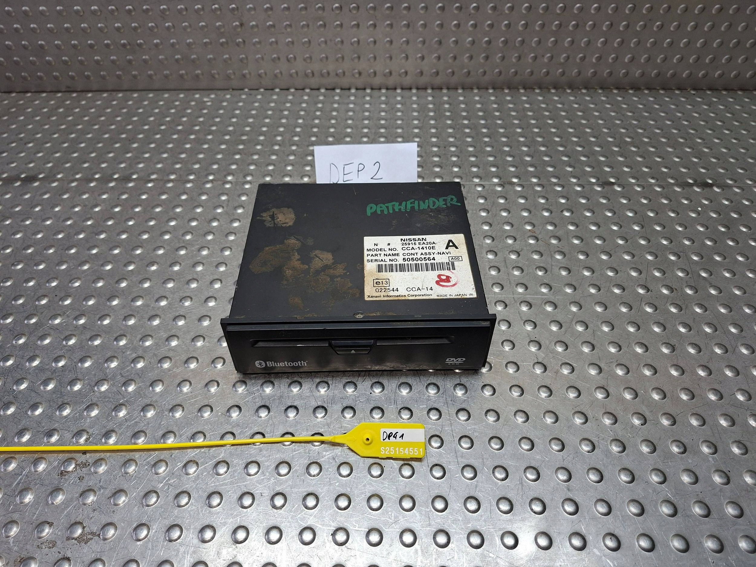 module player DVD navigation devices NISSAN NAVARA D40 06- 25915EA20A
