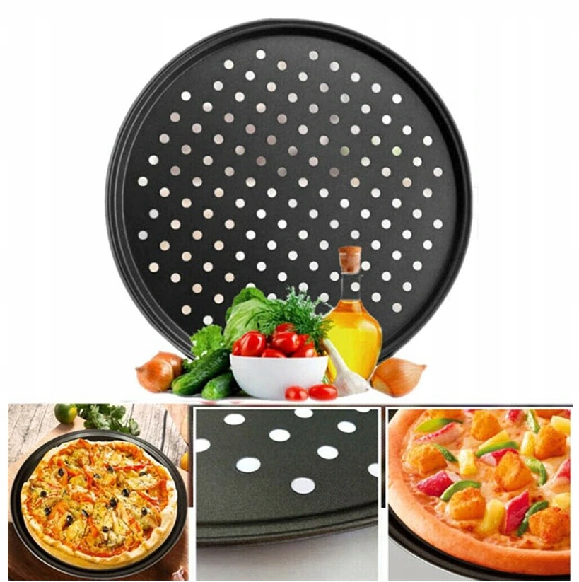 

Blacha Do Pizzy Forma Pieczenia Z Dziurkami 32cm