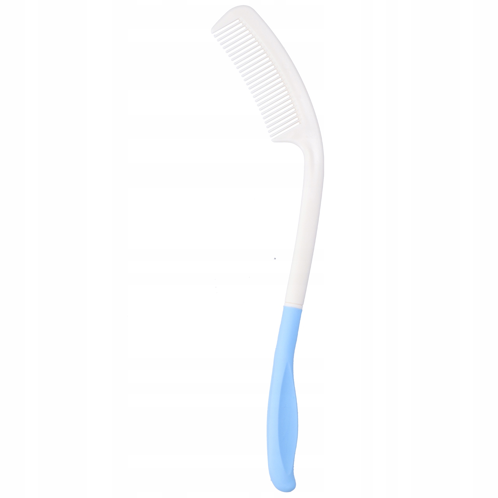 GRZEBIEŃ Z DŁUGĄ DLA OSÓB STARSZYCH NIEBIESKI Marka bez marki