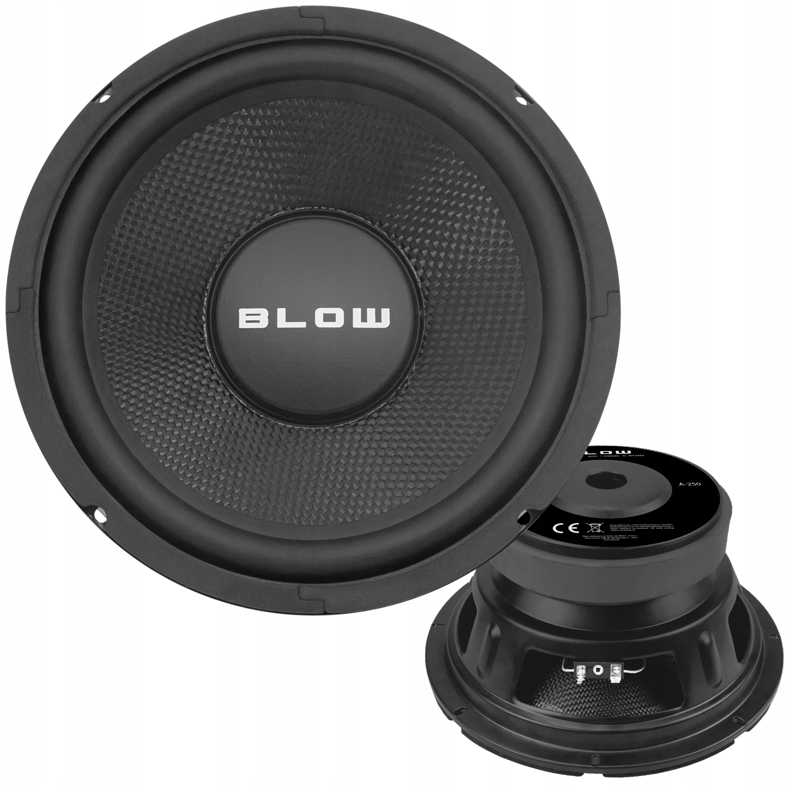 

Głośnik basowy niskotonowy Blow 400W 254mm 4Ohm