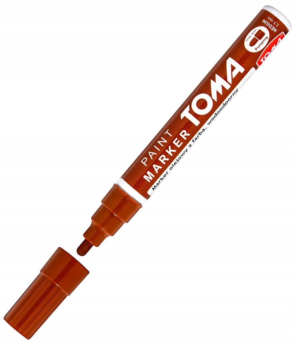 

Marker olejowy brązowy Toma