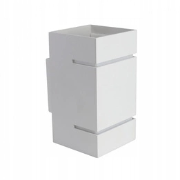 Squalla Lumo G9 Nástěnná Lampa 230V IP20 80x150 Bílá Čtvercová