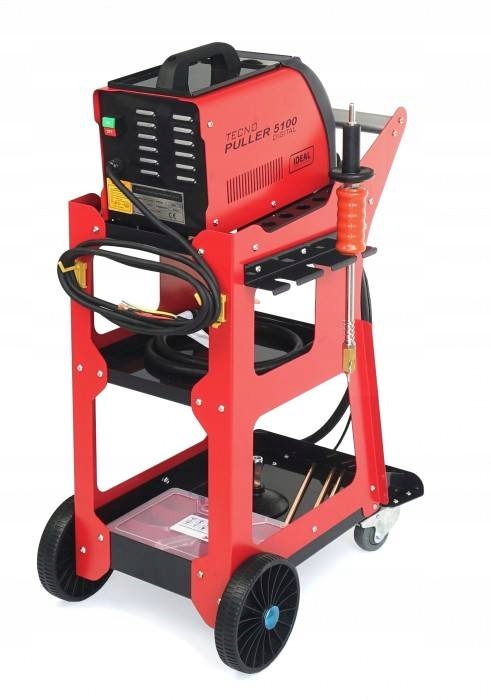 Zgrzewarka Ideal PULLER 5100 blacharski 230V zestaw do usuwania wgnieceń EAN (GTIN) 5903991102201