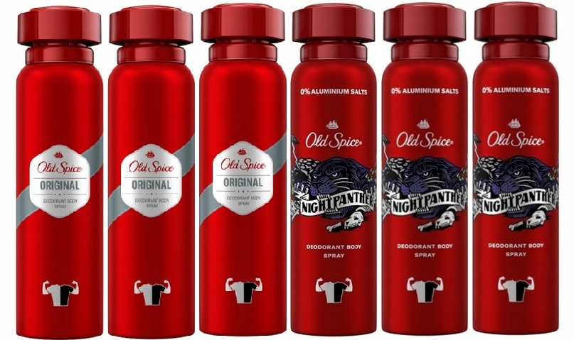 Old Spice Pánský deodorant ve spreji 3x150 ml Original 3x150 ml Nightpanter