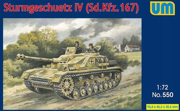 Um 550 1/72 Sturmgeschuetz IV (Sd.Kfz.167)