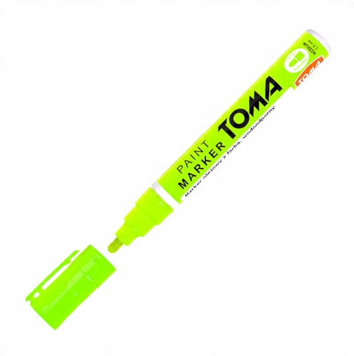 

Marker olejowy Toma 2,5mm zielony Fluo