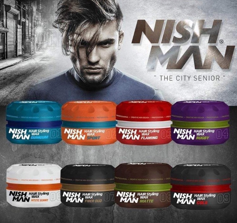 NISHMAN POMADA C1 KOLORYZUJĄCA SREBRNA Pojemność 150 ml