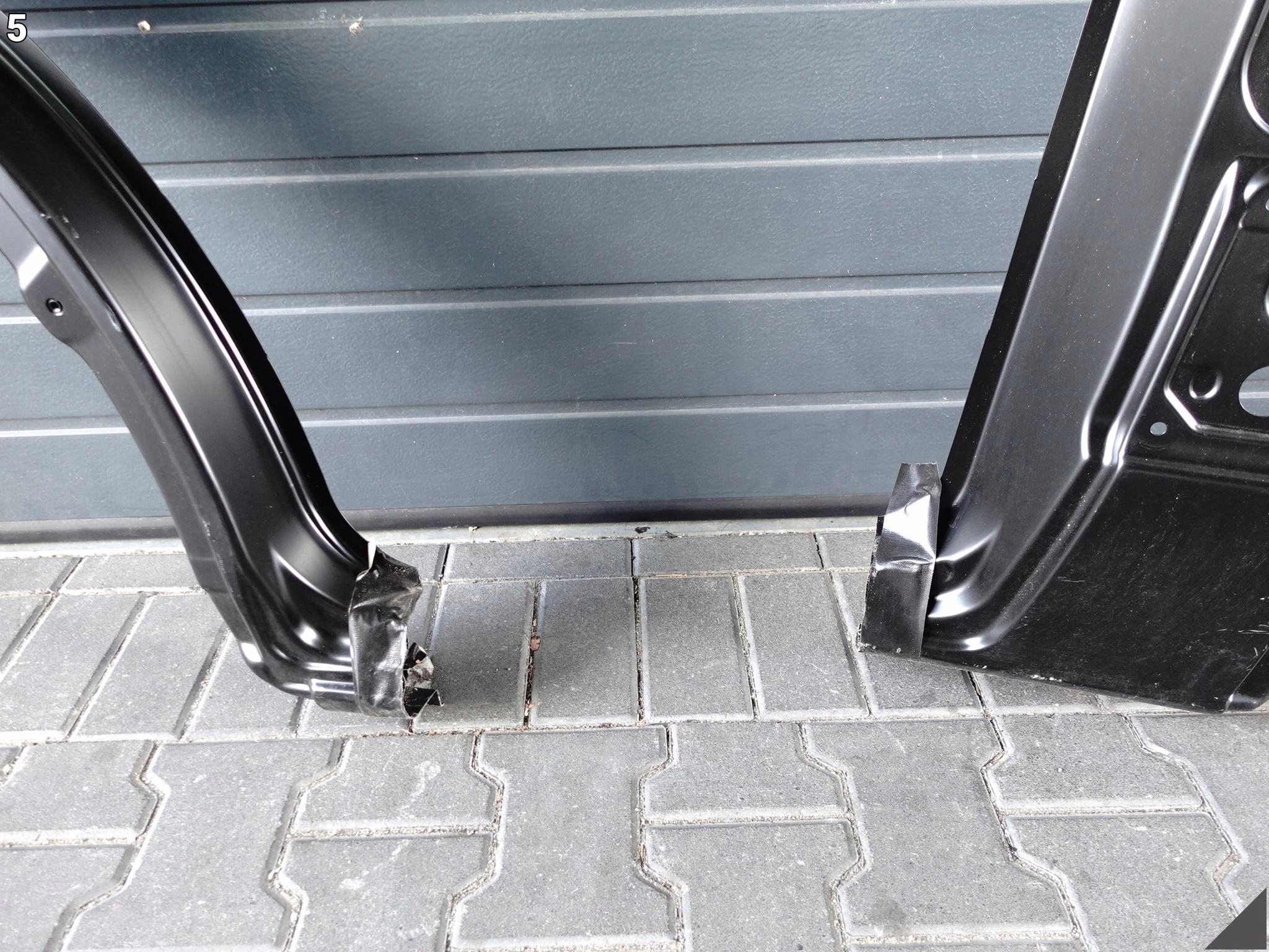 MERCEDES SPRINTER (III GEN) W910 W907 2018- door pillar A+B side left