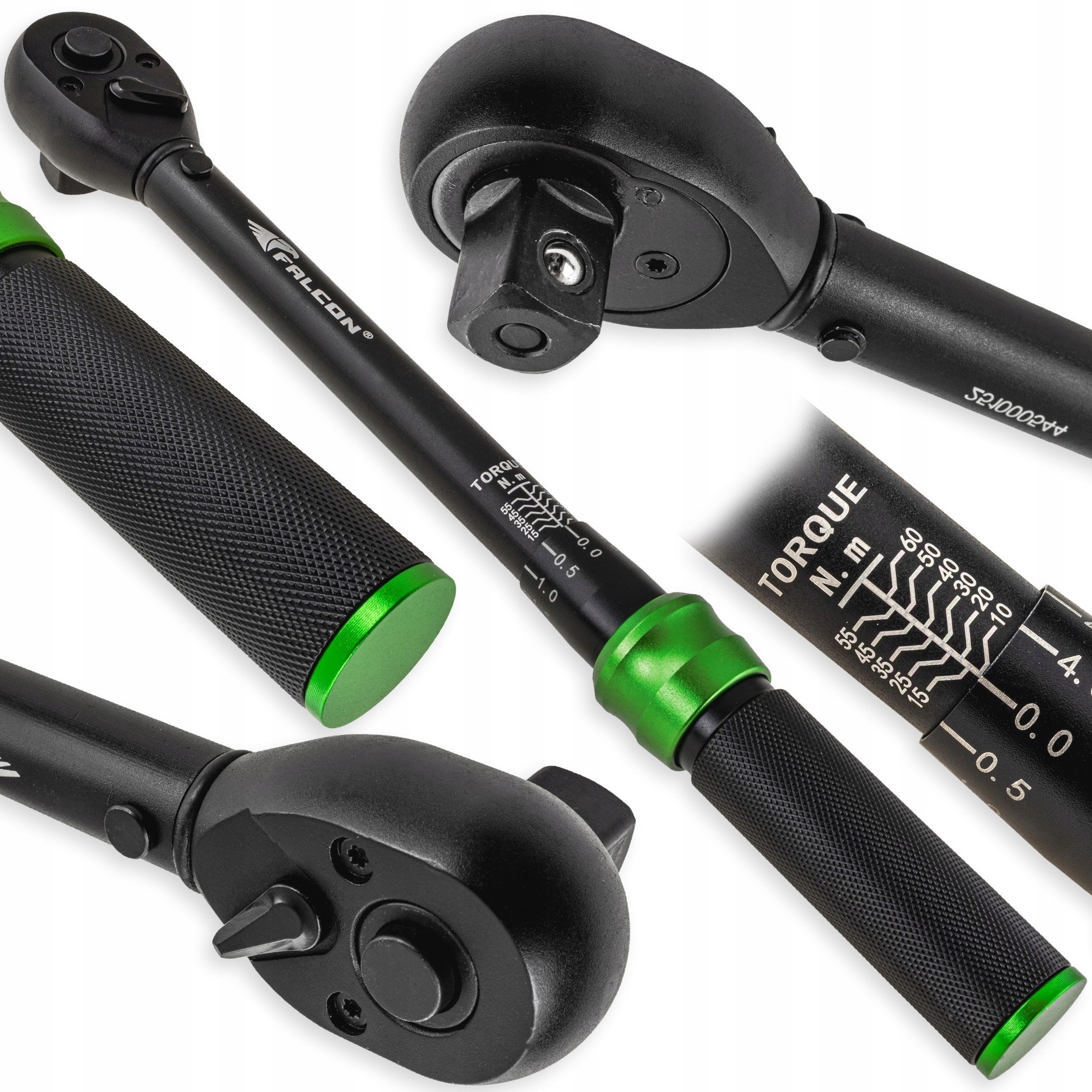 Klucz Dynamometryczny 1/2 Z Blokadą 10-60NM Zgodność Norm Iso 6789 Crv Etui