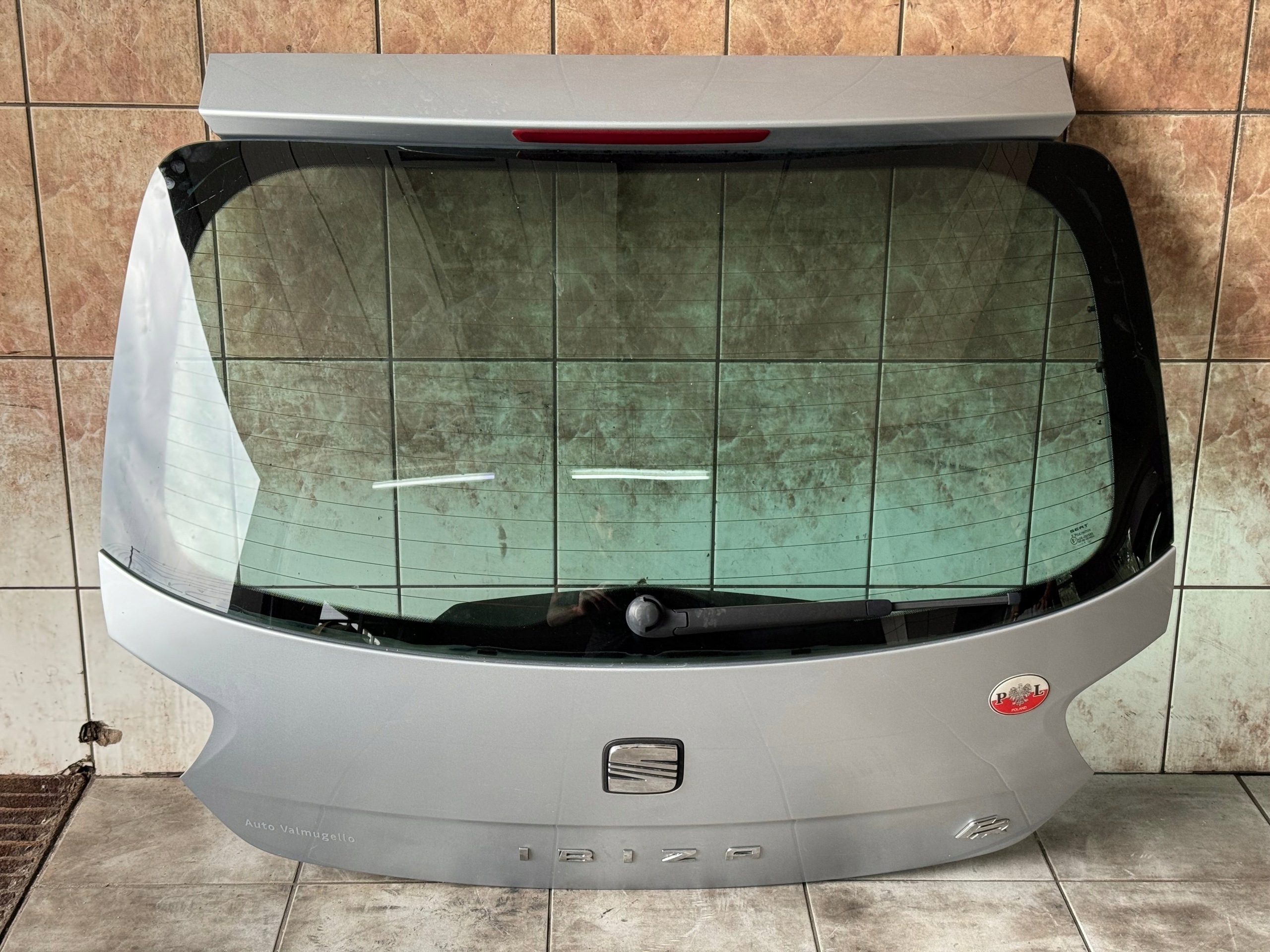 trunk door boot rear part SEAT IBIZA IV 4 6J LS7Y 5D