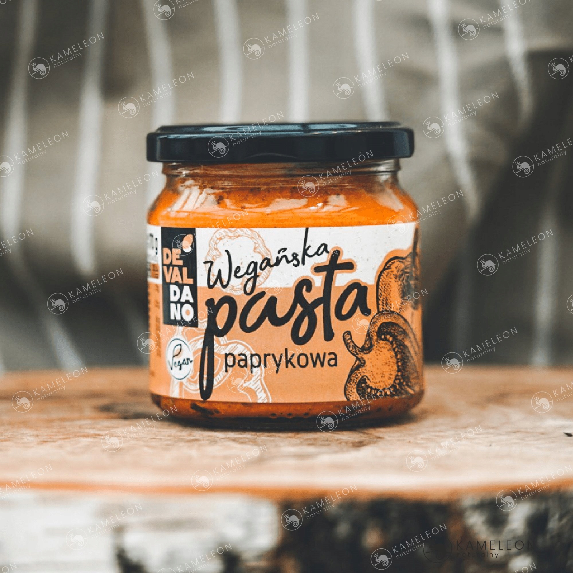 WEGAŃSKA wege PASTA PAPRYKOWA DO PIECZYWA słonecznikowa 170g Waga 170 g