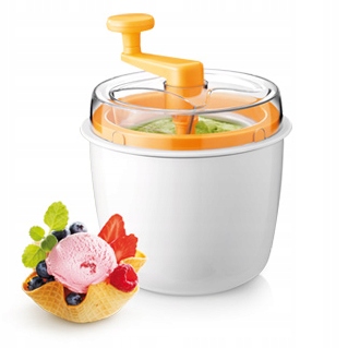 TESCOMA MASZYNKA RĘCZNA DO ROBIEANIA DOMOWYCH NATURALNYCH LODÓW SORBETÓW