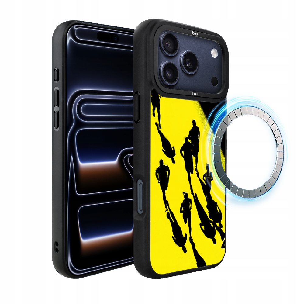 Pouzdro pro iPhone 17 Pro Ibizu DropGuard Matt s MagSafe, #Move, Běh mistrů