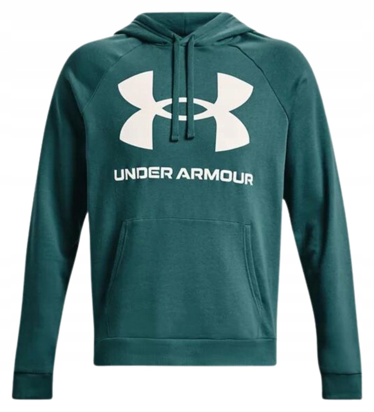 Mikina Under Armour Rival Fleece Big Logo Hd zelená 1357093 722 vel. M