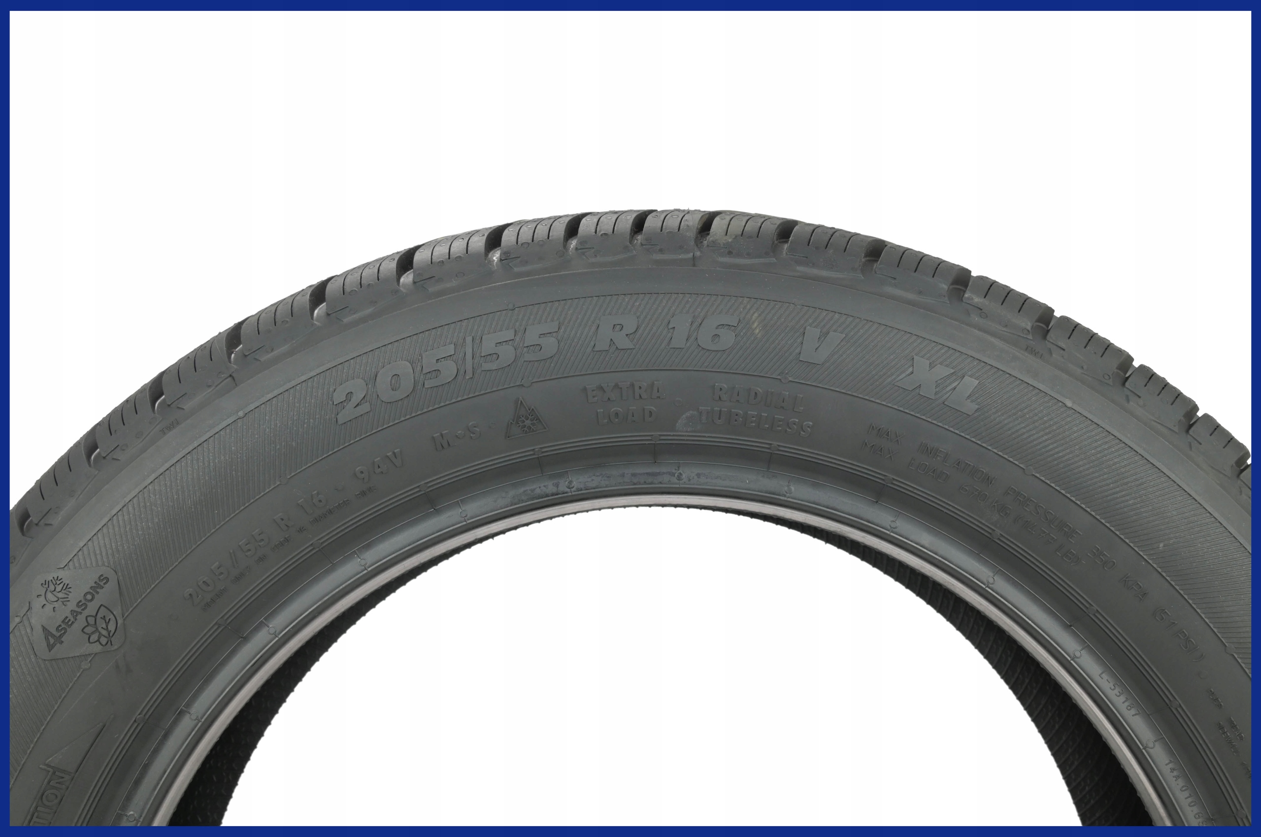 2 x 205/55R16 XL 94V 4Seasons 2 Point S CAŁOROCZNE Klasa pozostałe marki