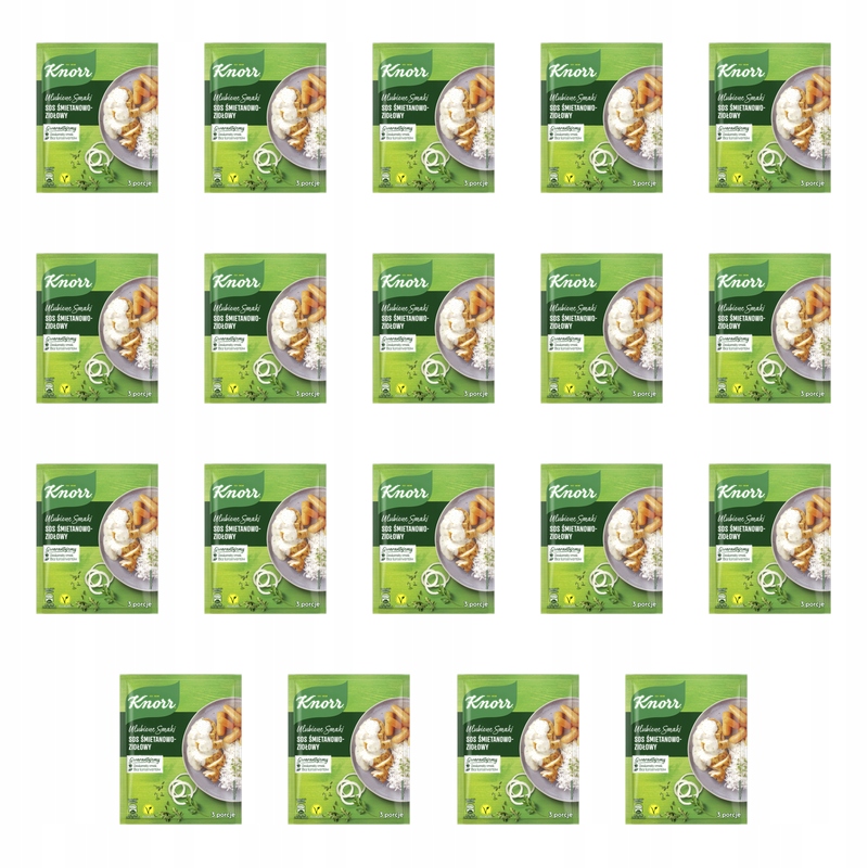 Knorr oblíbené příchutě omáčka 29 g X19