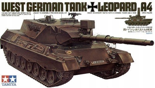Západoněmecký bitevní tank Leopard 1A4 Tamiya 35112) 1:35