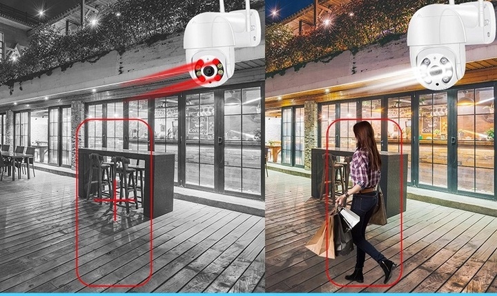 Kamera WIFI TUYA IP bezprzewodowa 2 Mpx Model A8