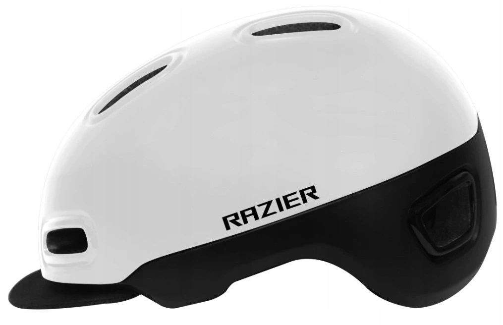 Cyklistická přilba Razier Ironball White/Black 38161 24791/S