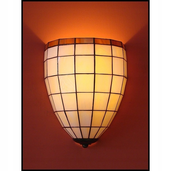 Nástenná nástenná lampa vitráž Clasic 20 cm