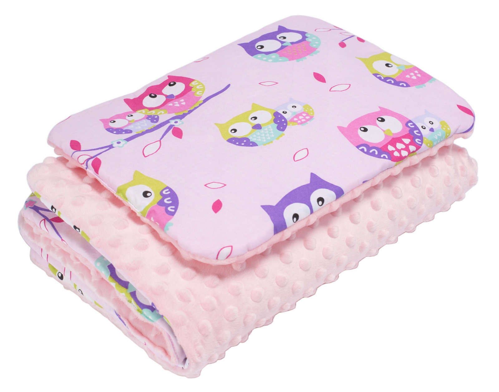 

Komplet Minky Ocieplany 75x100 Kocyk Poduszka