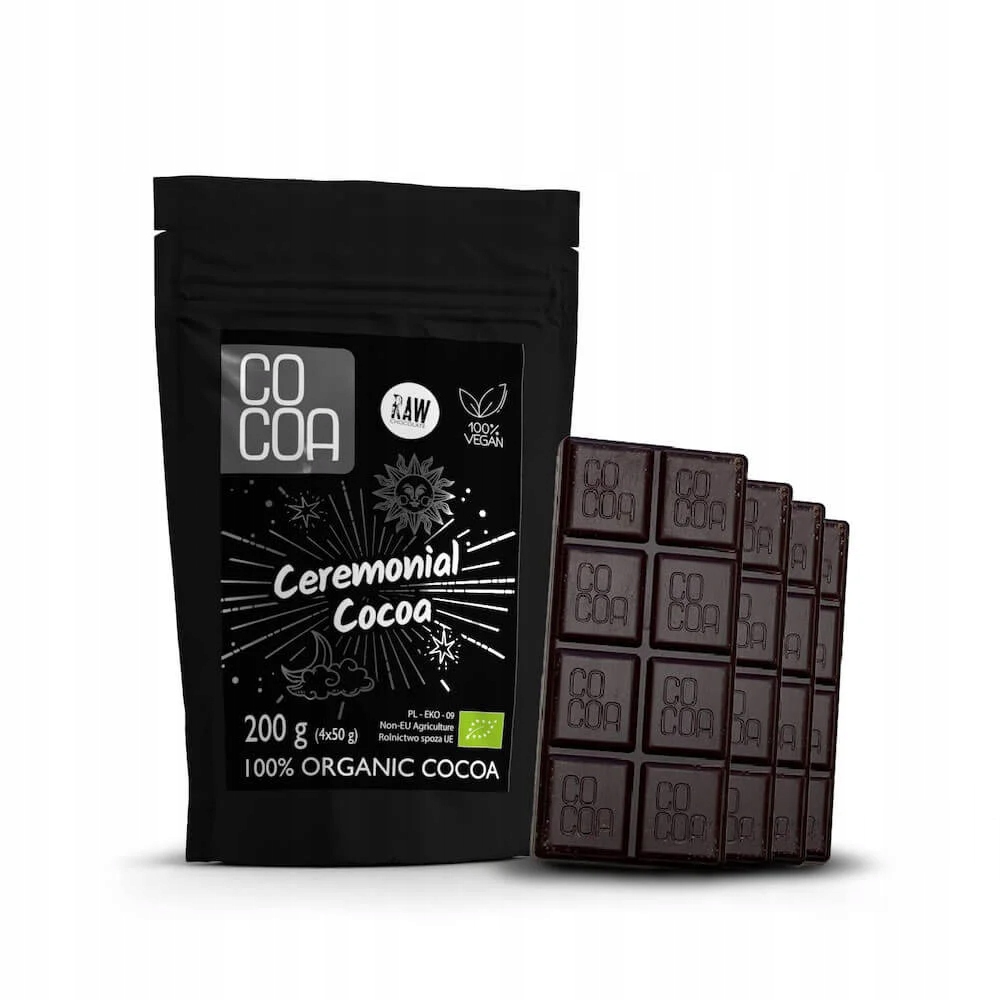 Kakao ceremonialne Grupowa Paka Cocoa Bio 200g