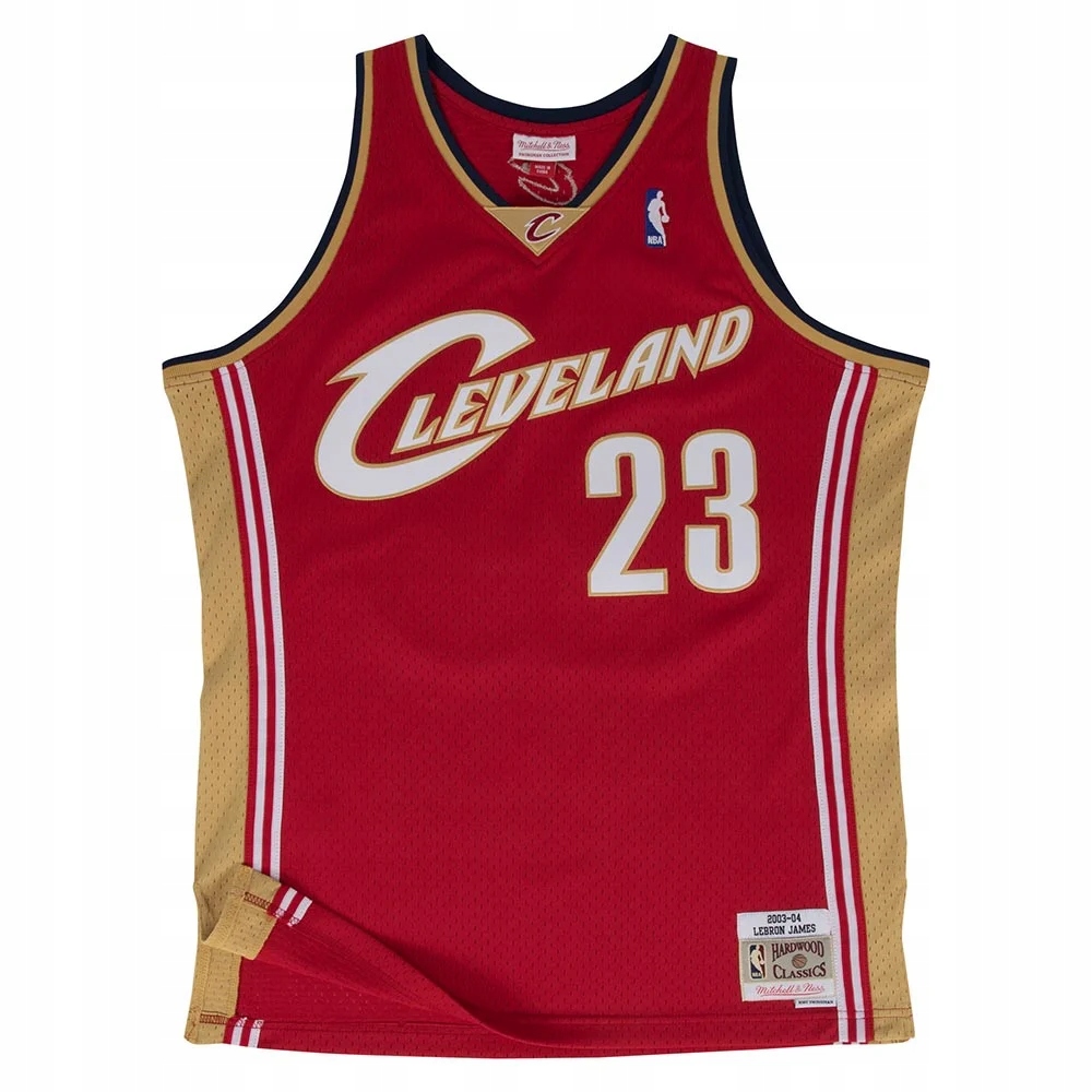 Koszulka Mitchell & Ness CLEVELAND CAVALIERS LEBRON JAMES DARK RED - M