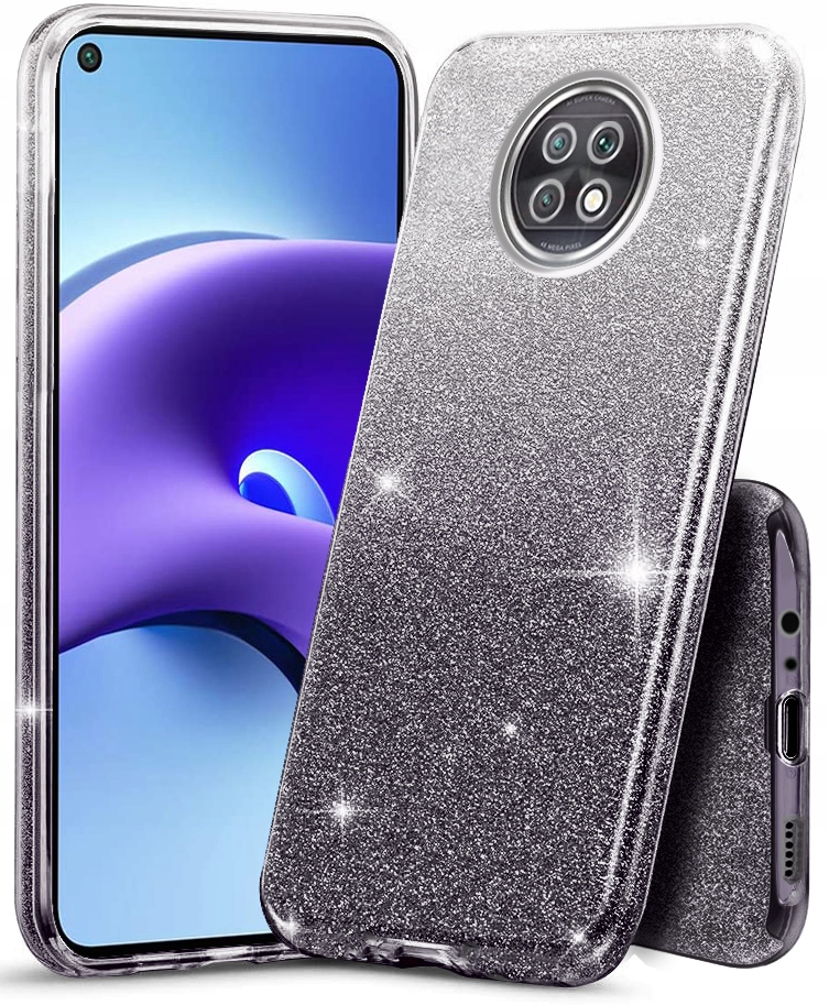 

Etui Brokat do Xiaomi Redmi Note 9T 5G Case +szkło