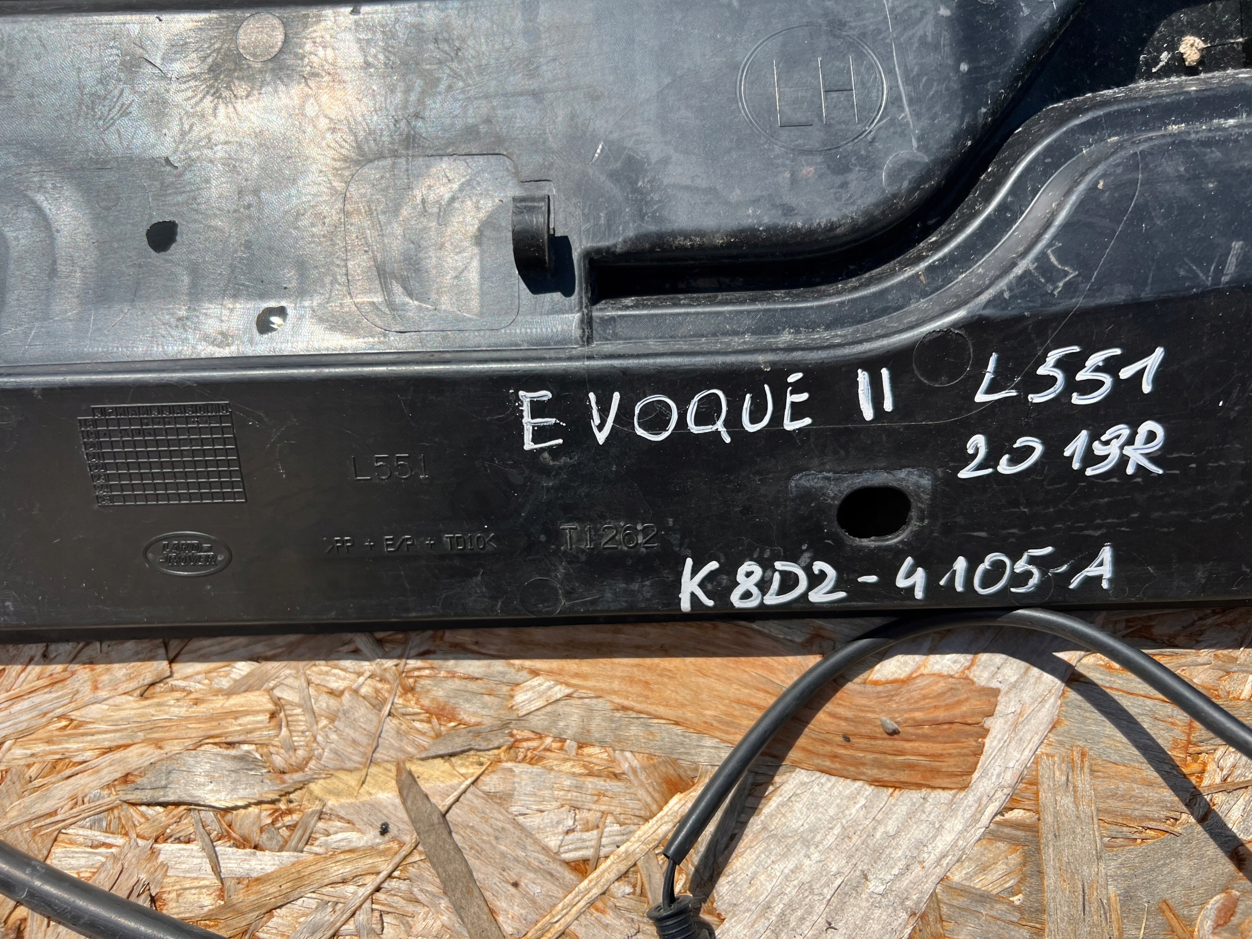 PODSZYBIE PLASTIKOWE RANGE ROVER EVOQUE II L551 Producent części Land Rover OE