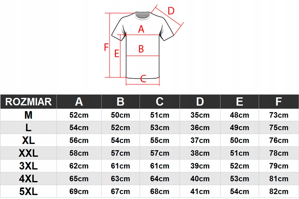 4F MĘSKA KOSZULKA T-SHIRT 100% BAWEŁNA / rozm XXXXL 4XL Rozmiar 4XL