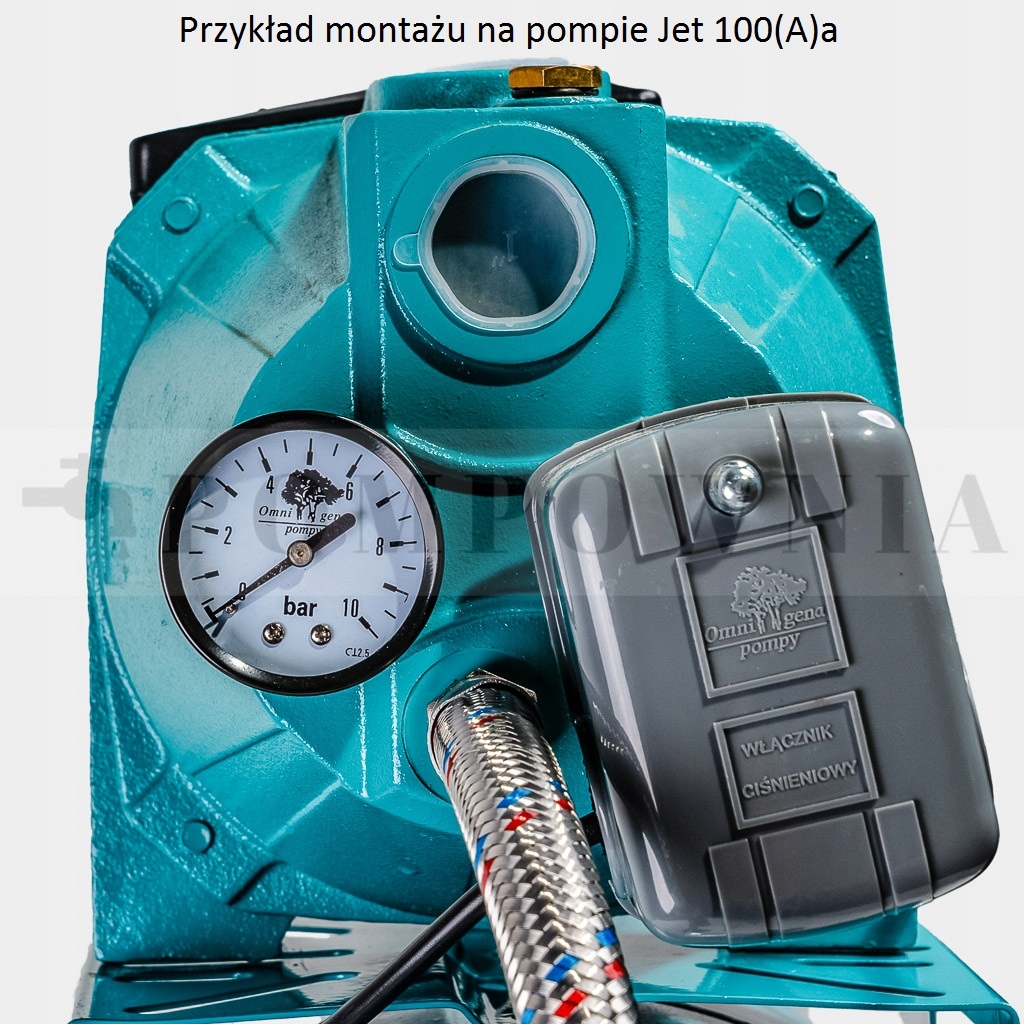 Manometr 0-10 bar 1/4" GZ OMNIGENA Kod producenta MANOMETR