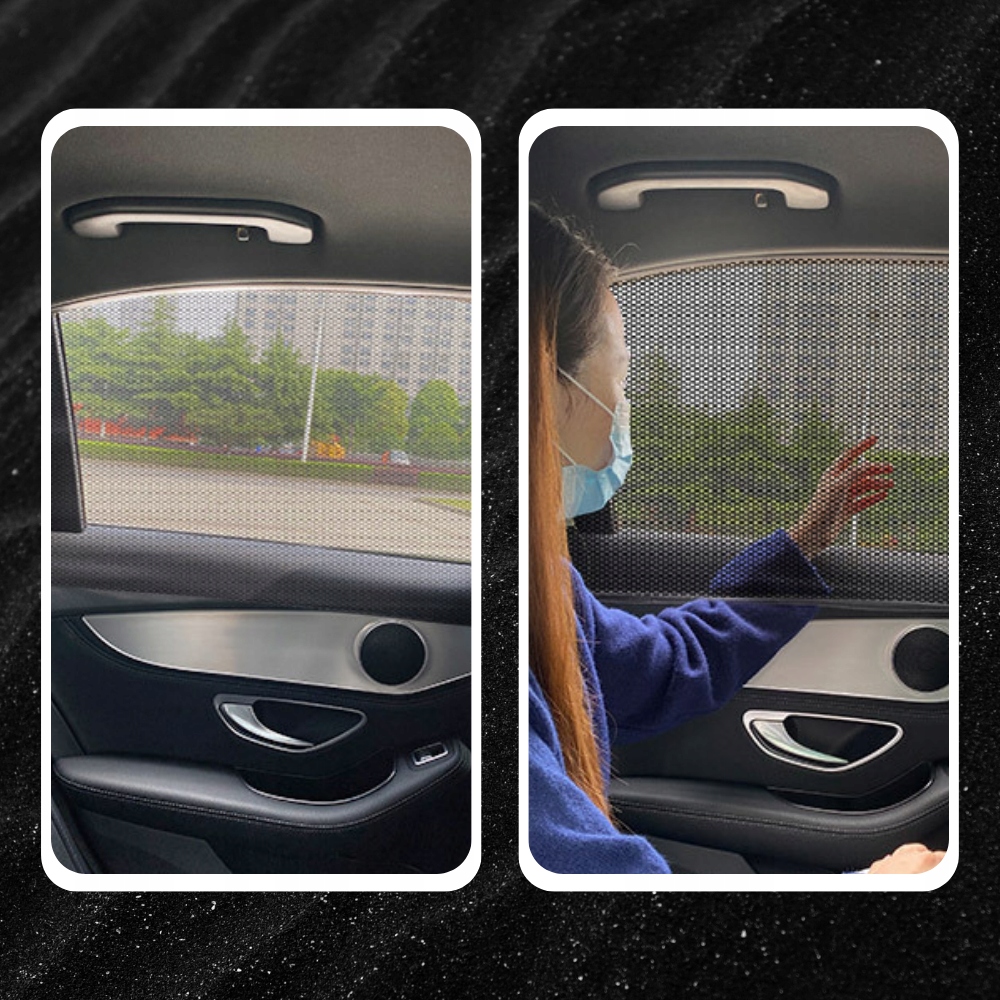 2X OSŁONA PRZECIWSŁONECZNA NA SŁONCE NA SZYBĘ DO SZYBY TYLNEJ TYŁ AUTA UV Producent Raltek