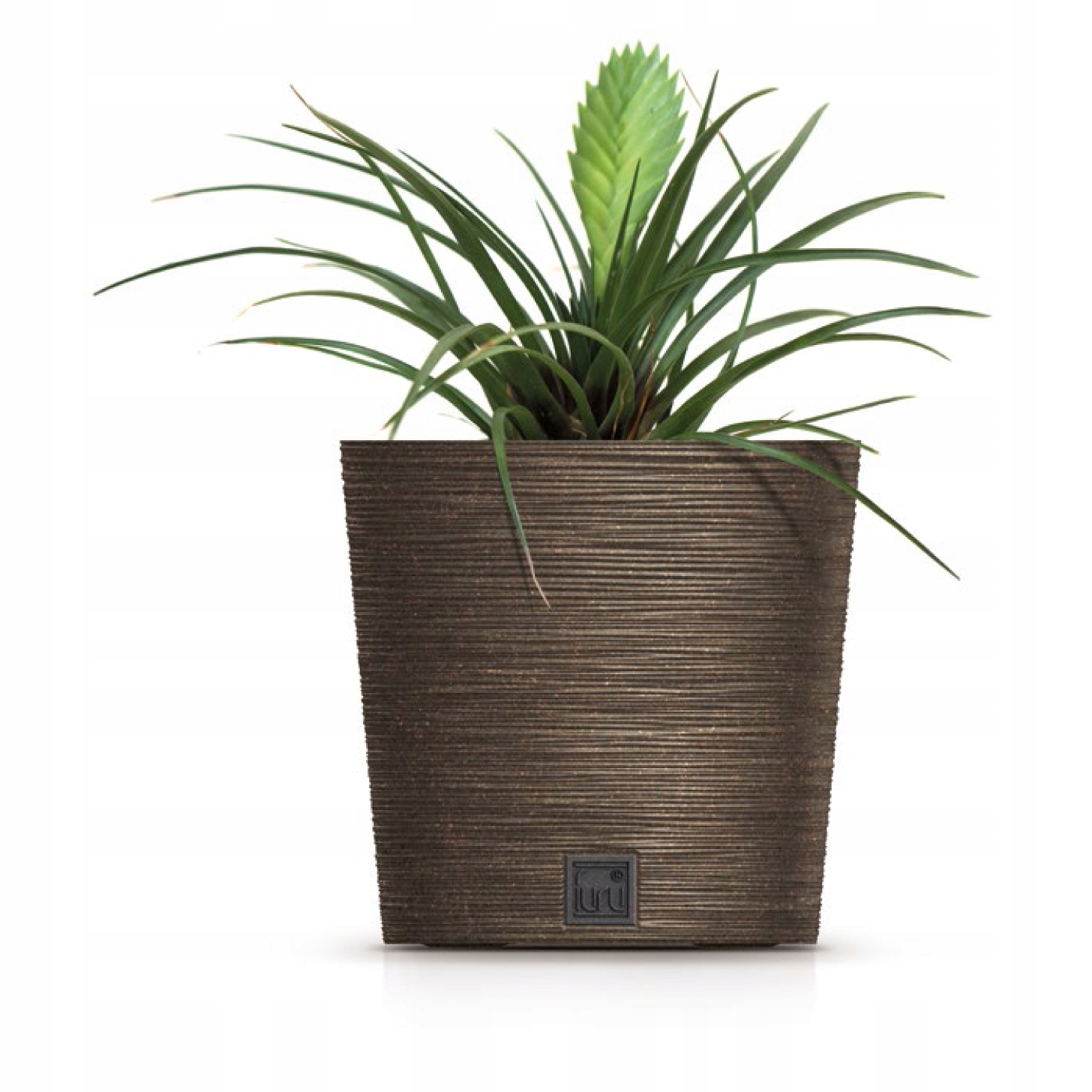 

Doniczka niska z wkładem Furu Eco Wood 25cm H25cm