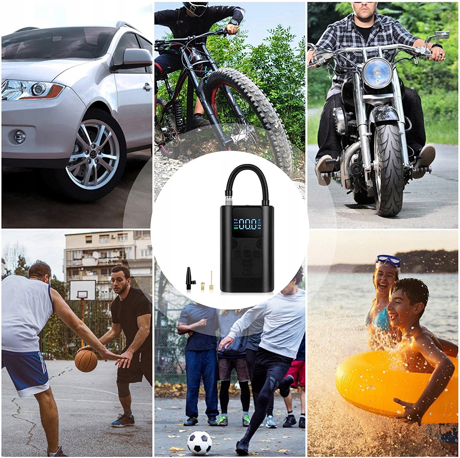 Pompka do opon przenona sprarka powietrza - pr Kod producenta 788866