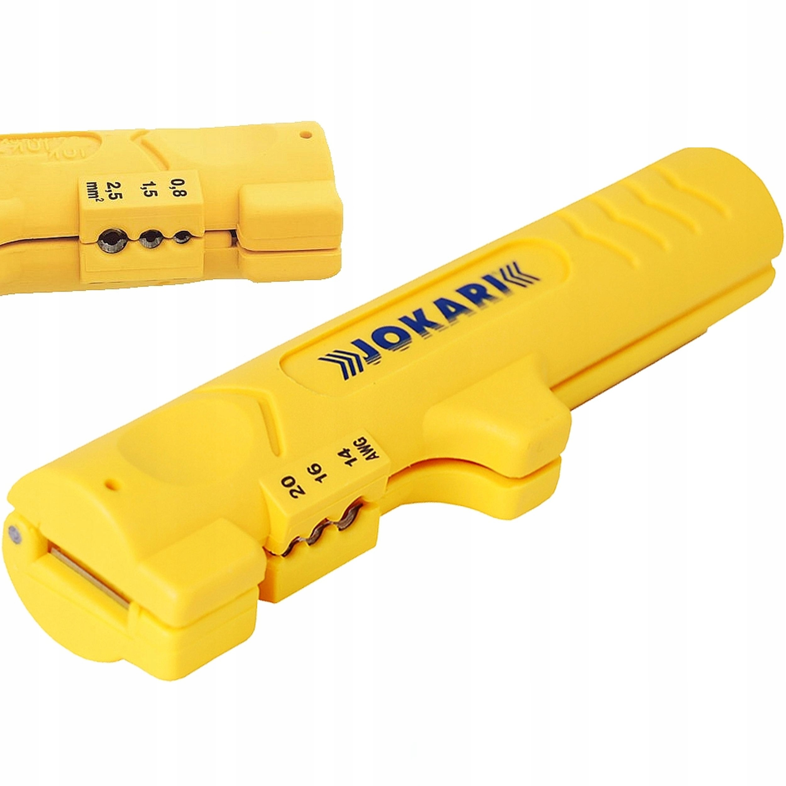 JOKARI Nóż do kabli Ściągacz izolacji 14Flat Cable