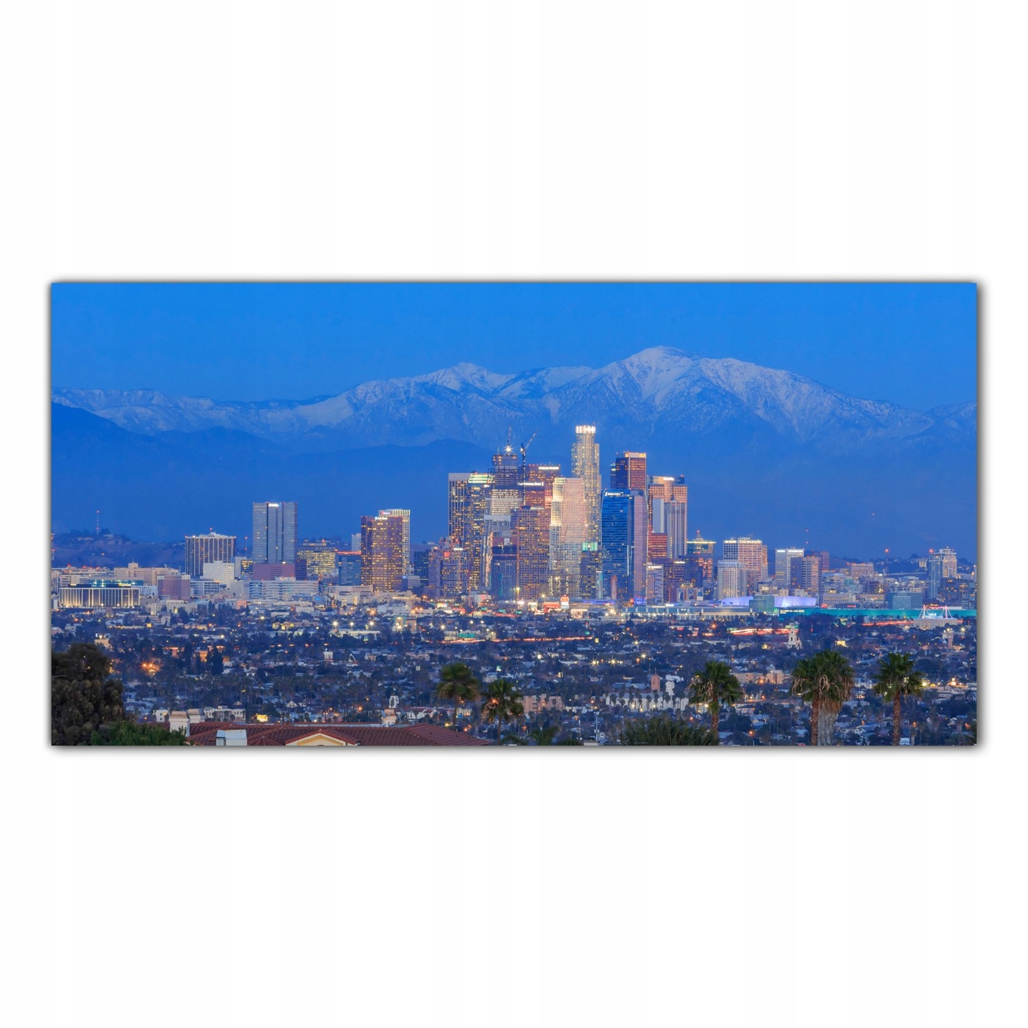

Obraz Szklany Foto-obraz Los Angeles Noc 120x60