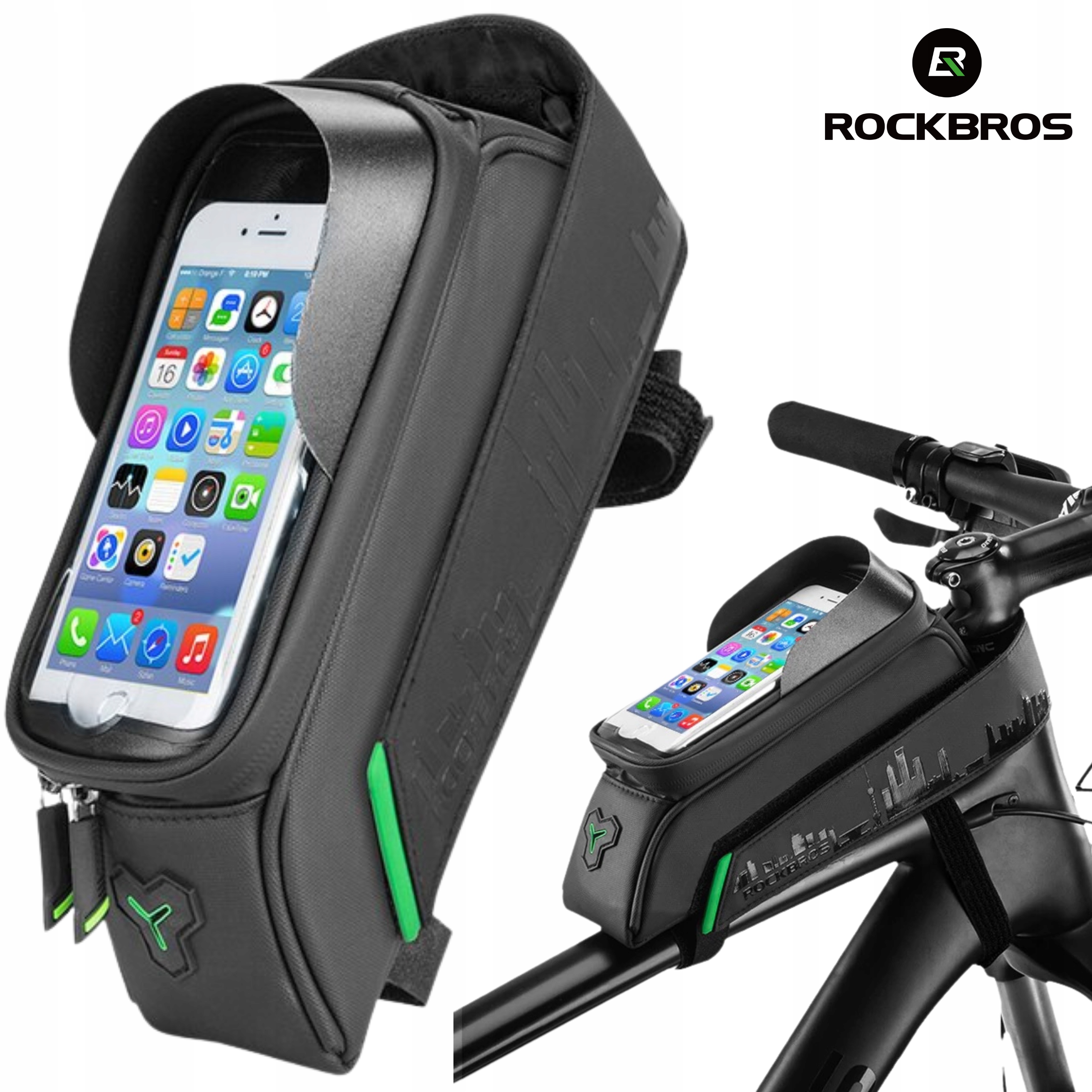 Torba rowerowa etui na smartfon telefon ROCKBROS