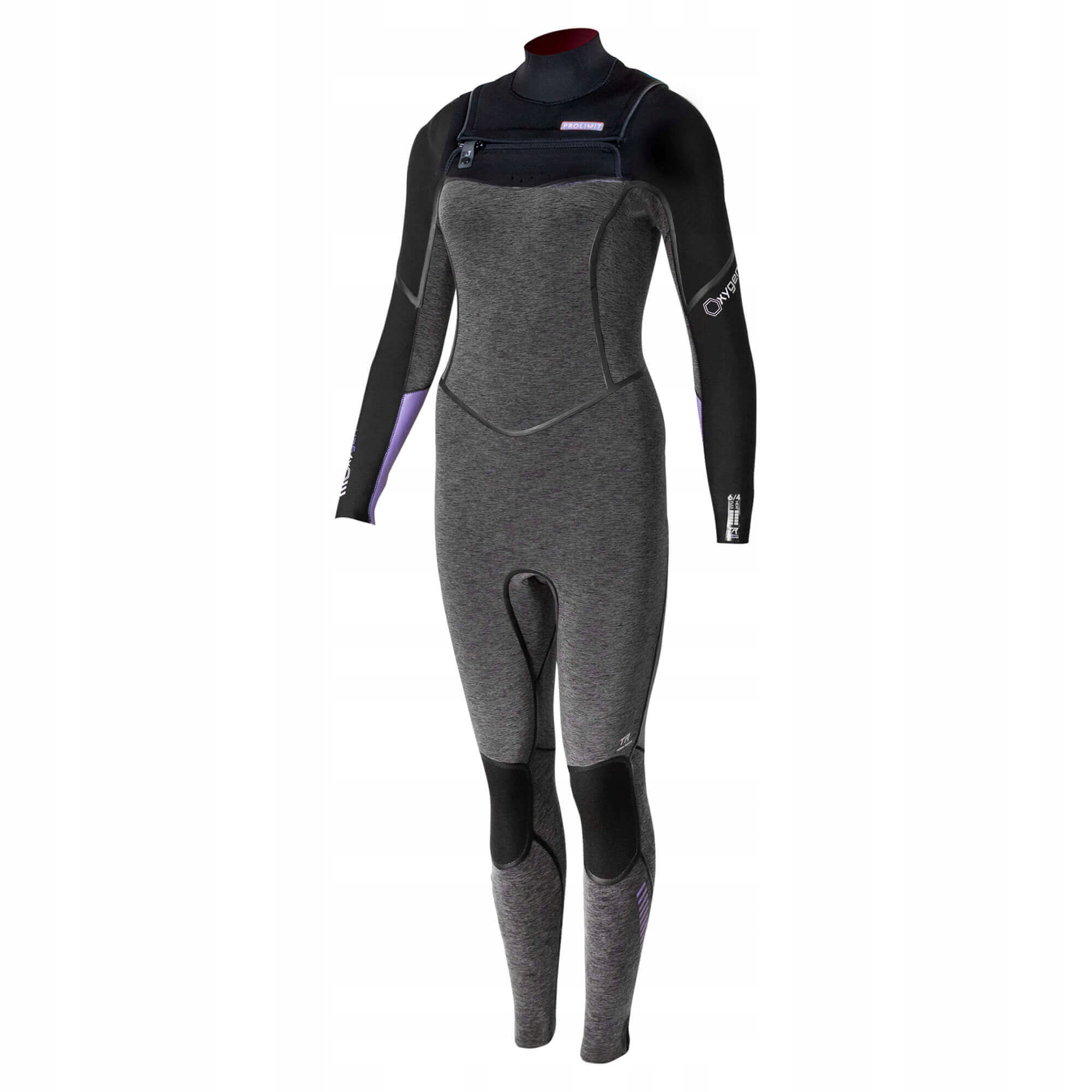 Pěna Prolimit Oxygen 6/4 Fz Black/Lavender 34/XS