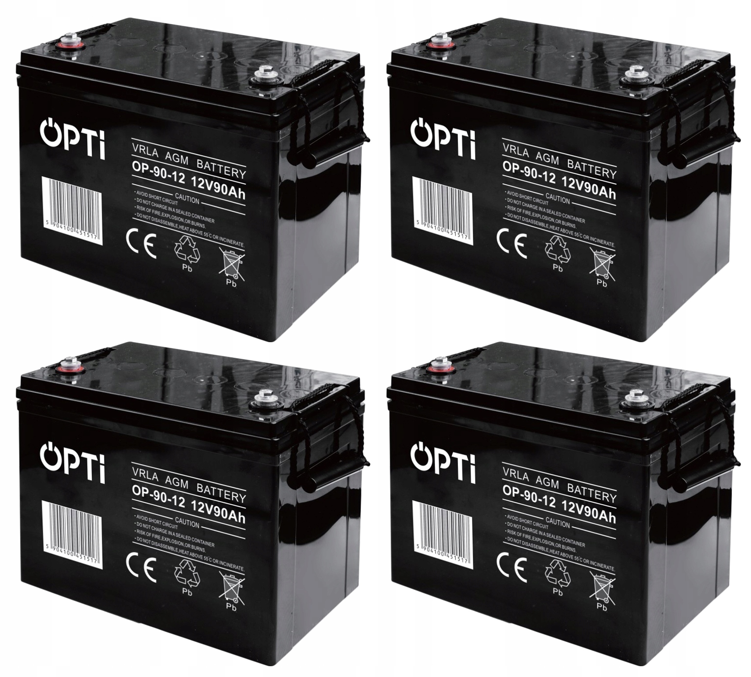 4X AKUMULATOR AGM VOLT POLSKA VRLA 90AH UPS INWERTER FALOWNIK PRZETWORNICA Producent Volt Polska