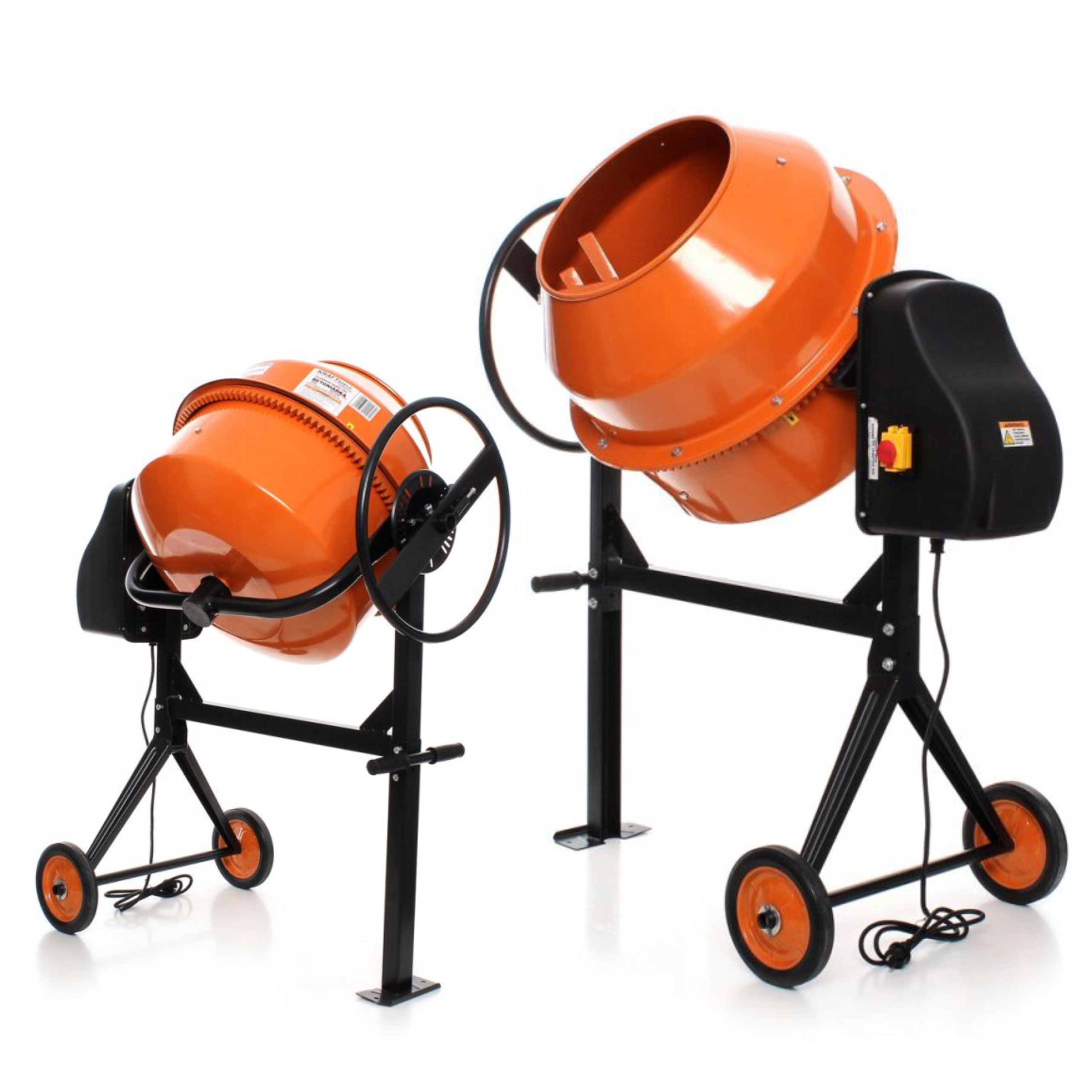 Kraft&dele Míchačka Na Beton 160 L 230 V Litinová Brzda Věnec KD495