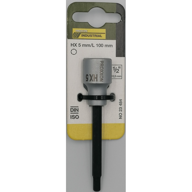PROXXON 23484 nasadka imbusowa długa HX 5mm 1/2