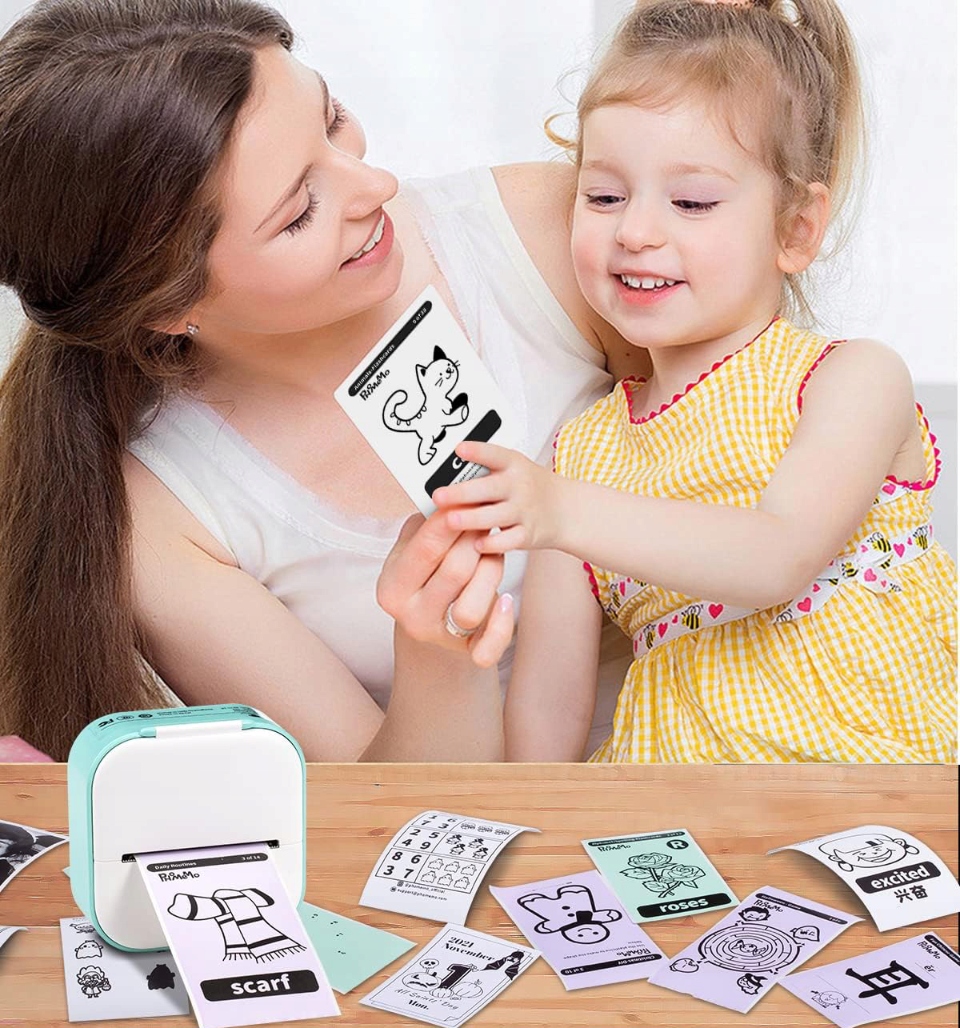 Phomemo T02 mini drukarka termiczna zdjęć notatek etykiet samoprzylepnych Model T02