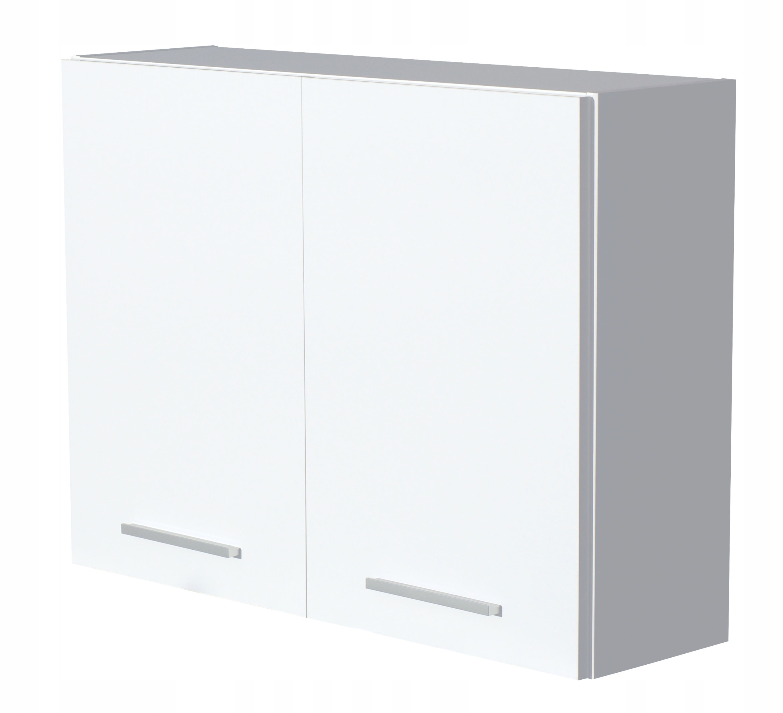 PRAKTYCZNA WISZĄCA SZAFKA ŁAZIENKOWA 80 CM BIAŁA