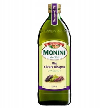 Levně Olej z hroznových jader Monini 1 l