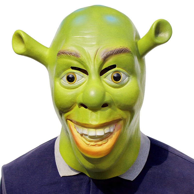 Shrek Masks party Halloween Kolor wielokolorowy