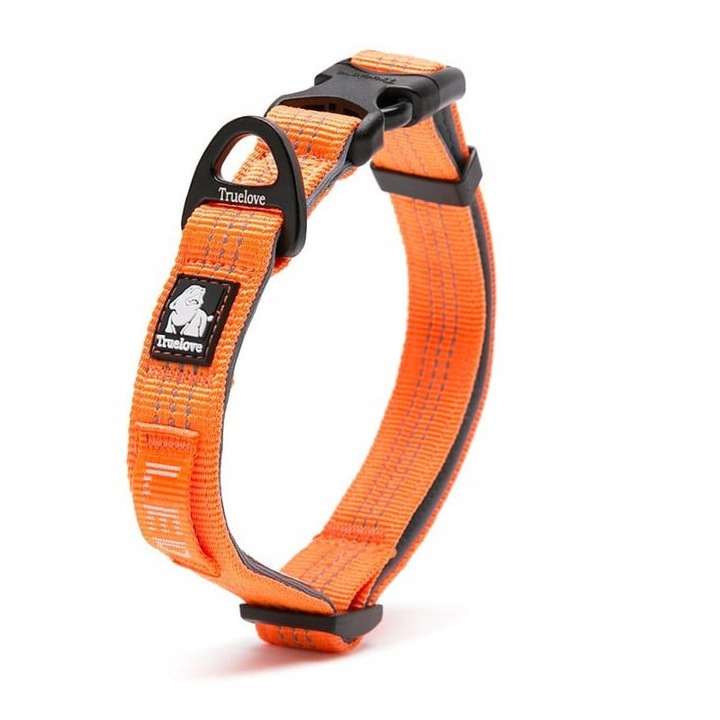 

Obroża dla psa Truelove Lumen odblaskowa orange M