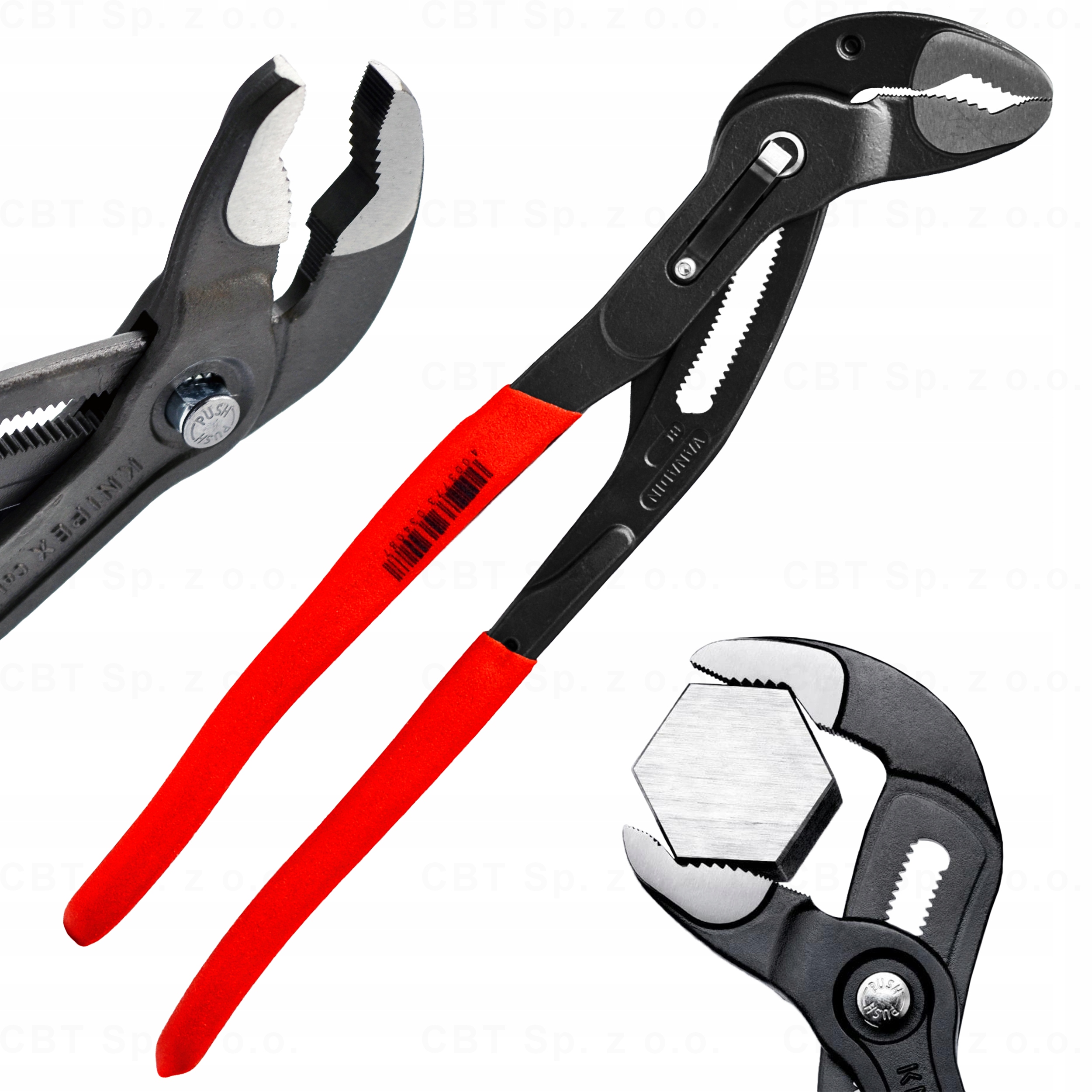 

Szczypce Do Rur Zaciskowe Nastawne Knipex 300 mm