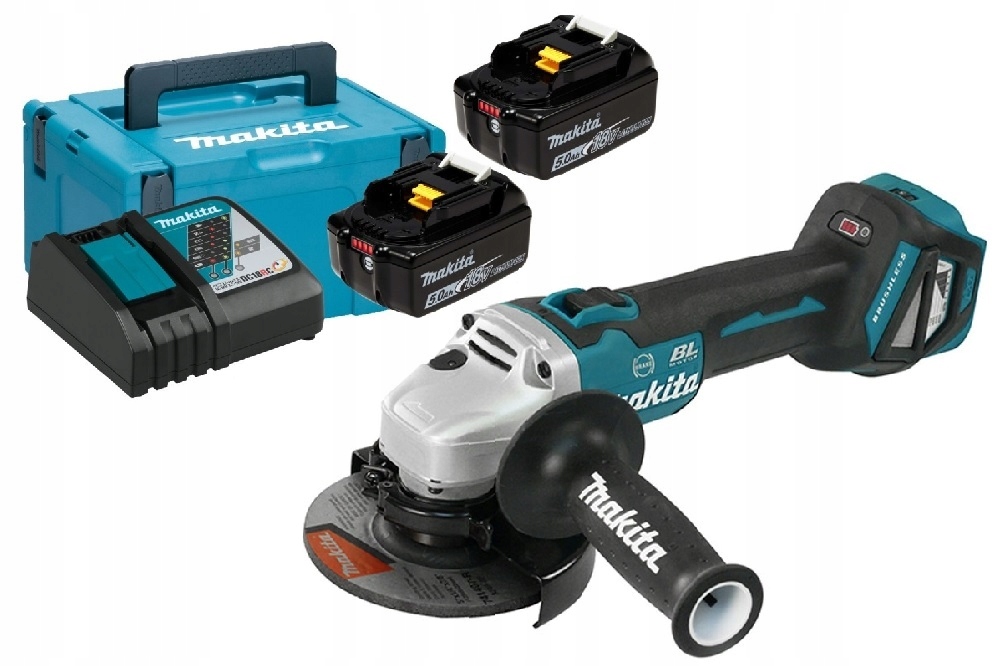 

Makita Akum. Szlifierka 125mm 2x5.0Ah DGA513RTJ